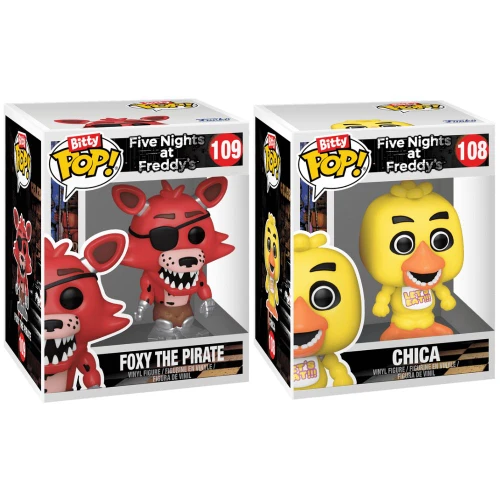 Bitty Pop! : Five Nights At Freddy's - Foxy & Chica