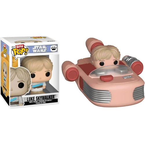 Bitty Pop! Rides - Star Wars Luke Skywalker and Speeder