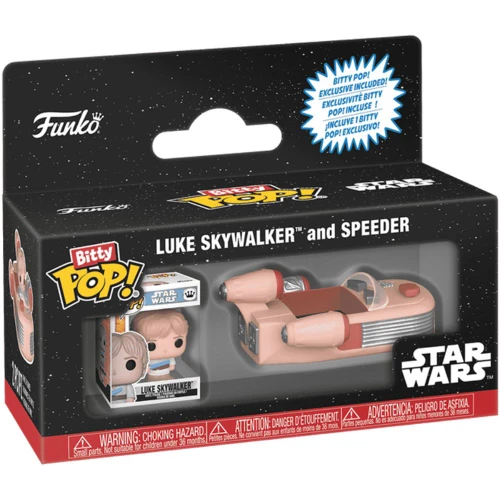 Luke Skywalker and Speeder