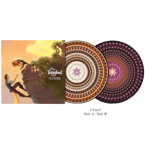 Songs from Disney's Tangled 15th Anniversary Zoetrope Vinyl LP