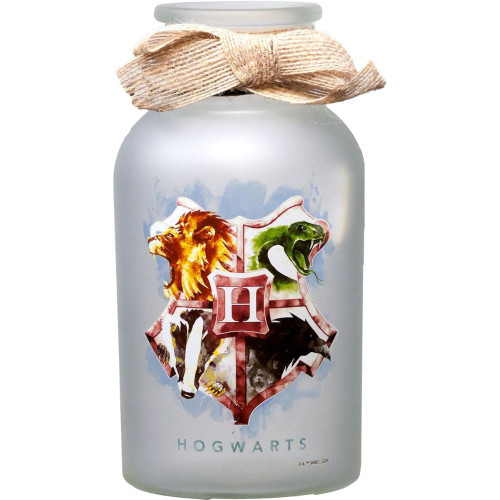 Hogwarts Crest Harry Potter Glass Lantern