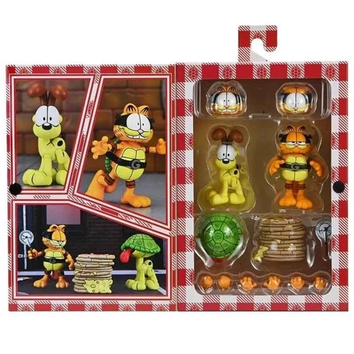 Garfield x TMNT Action Figure - Inside Box