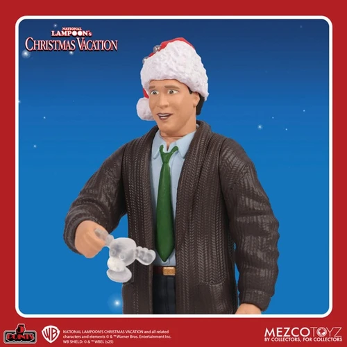 Christmas Vacation Clark Griswold 5 Points Action Figure - with Moose Mug