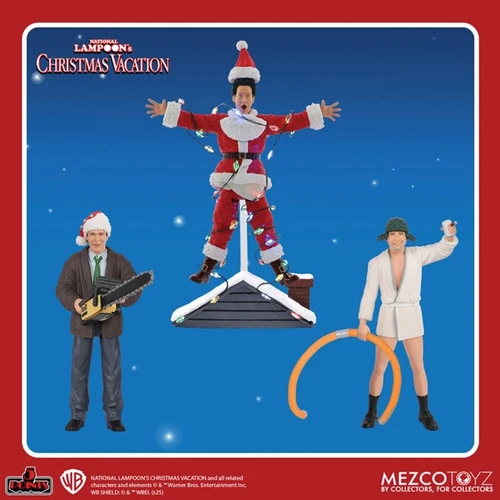 Christmas Vacation Cousin Eddie 5 Points Action Figure by Mezco