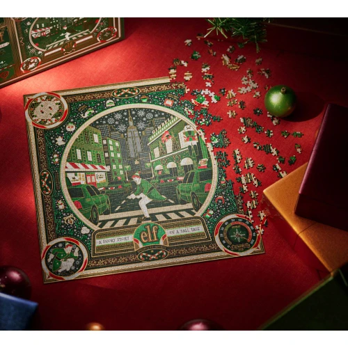 ELF 1000pc Jigsaw Puzzle - In Progress
