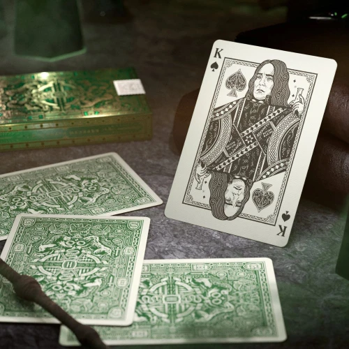 Harry Potter Slytherin Premium Playing Cards by Theory 11