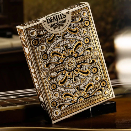 The Beatles Special Edition Premium Playing Cards (White Deck) by Theory 11