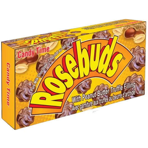 Rosebuds Peanut Butter Theatre Box