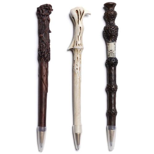 Harry Potter Triple Wand Pen Collection