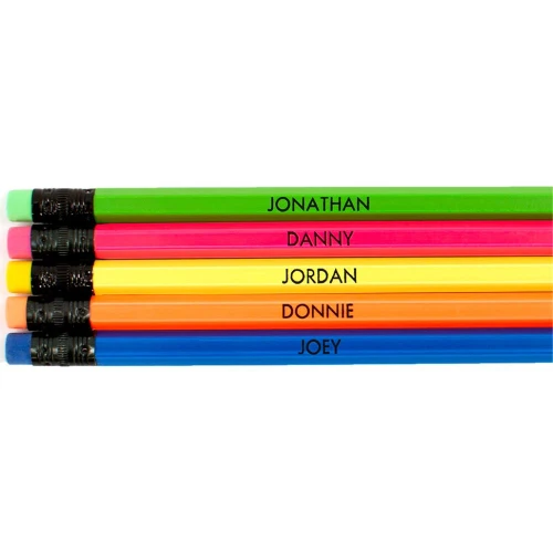 New Kids on the Block Pencils - Pack of 5