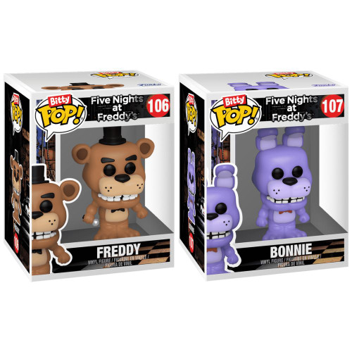 Bitty Pop! : Five Nights At Freddy's 2-Pack - Freddy & Bonnie