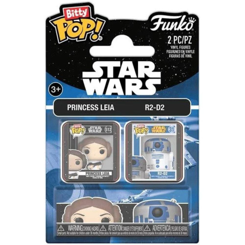 Bitty Pop! : Star Wars 2 Pack - Princess Leia & R2-D2 