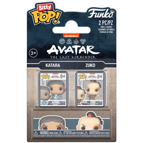 Bitty Pop! :Avatar The Last Airbender 2 Pack - Katara & Zuko