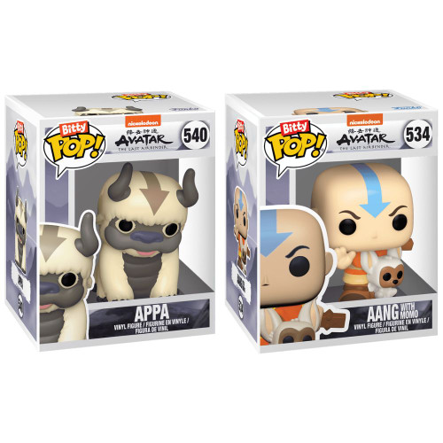 Bitty Pop! :Avatar The Last Airbender 2 Pack - Aang & Appa