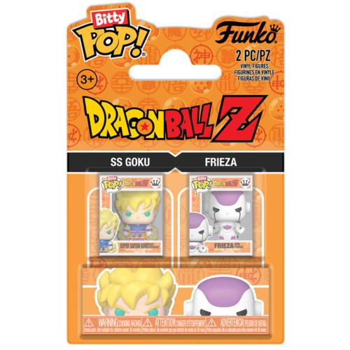 Bitty Pop! : Dragon Ball Z 2 Pack - Super Saiyan Goku & Frieza