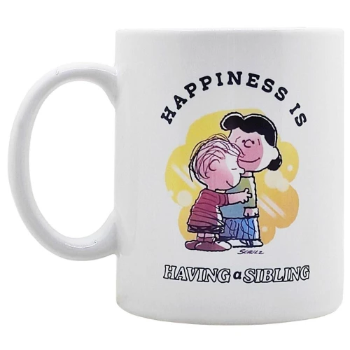 Peanuts Happiness Is Having A Sibling Mug 