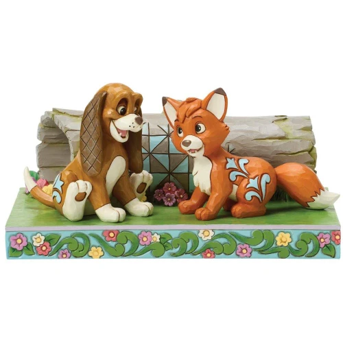 Fox & the Hound Figure by Jim Shore
