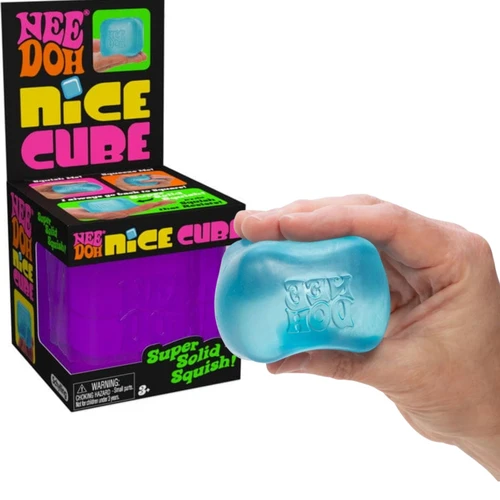 Nee Doh Nice Cube in Hand