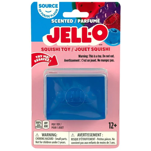Jell-O Scented Squishi Toy - Blue