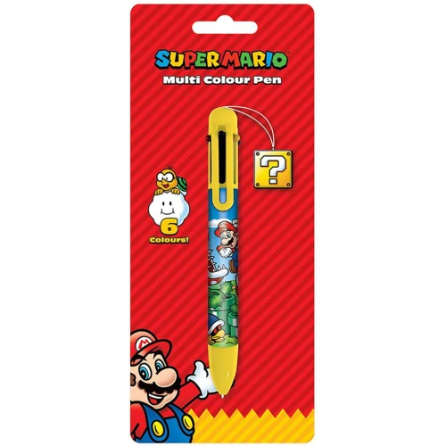 Super Mario Multi Colour Pen