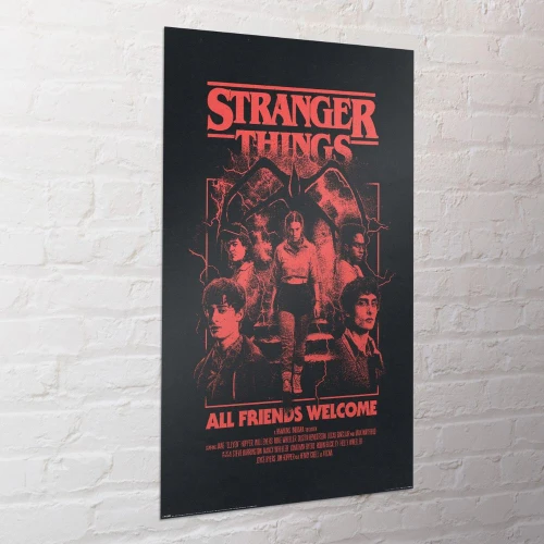 Stranger Things Season 5 (All Friends Welcome) Poster - 24in x 36in 