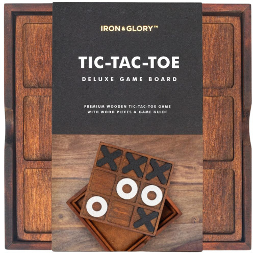 Tic-Tac-Toe - Wooden game