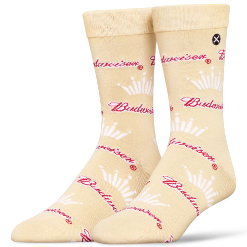 Budweiser Socks 2-Pack in Beer Can Packaging by Odd Sox