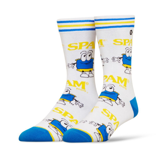 Spam Socks 2 Pack In Gift Box by Odd Sox