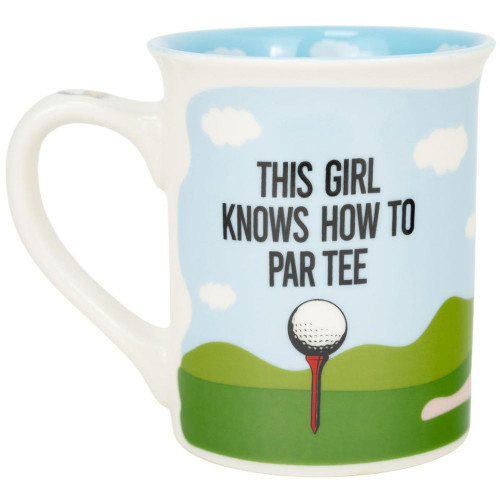 Queen of the Green Golf Mug