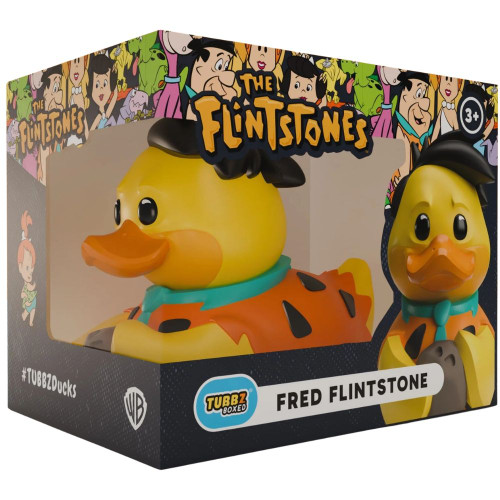 TUBBZ The Flintstones Fred Rubber Duck
