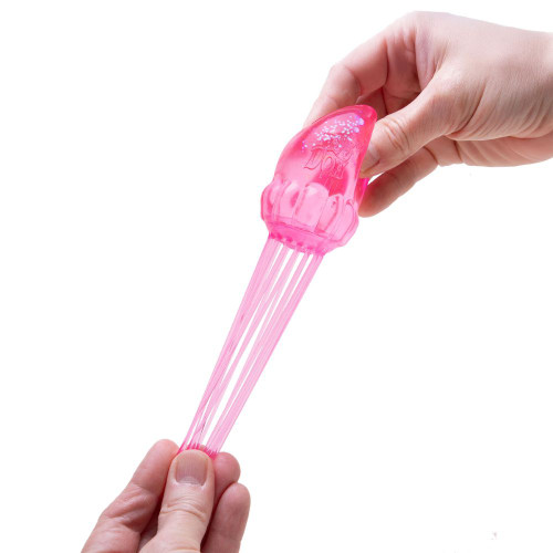 Pink Jelly Squish in Hand