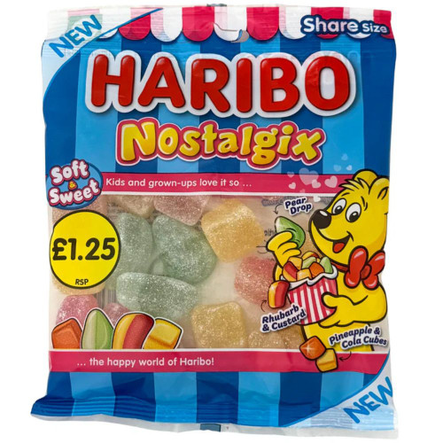Nostalgix Gummies by Haribo (160g)