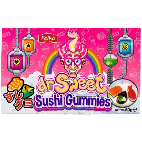 Dr. Sweet Sushi Gummies Theatre Box