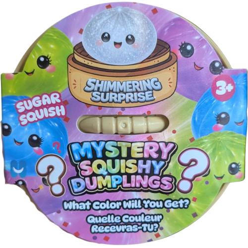 Sugar Mystery Squishy Dumpling with Shimmering Surprise In Box