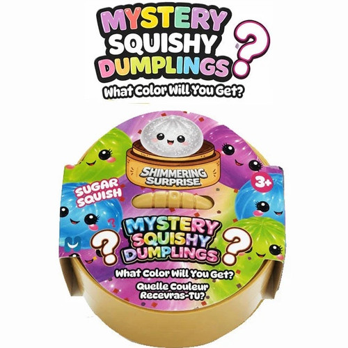 Sugar Mystery Squishy Dumpling with Shimmering Surprise In Box