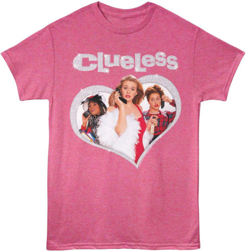 Clueless Diamond Heart T-Shirt
