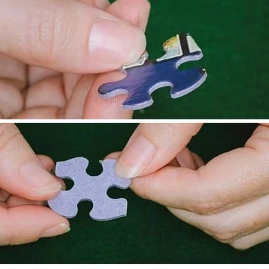 Sample White Mountain puzzle pieces