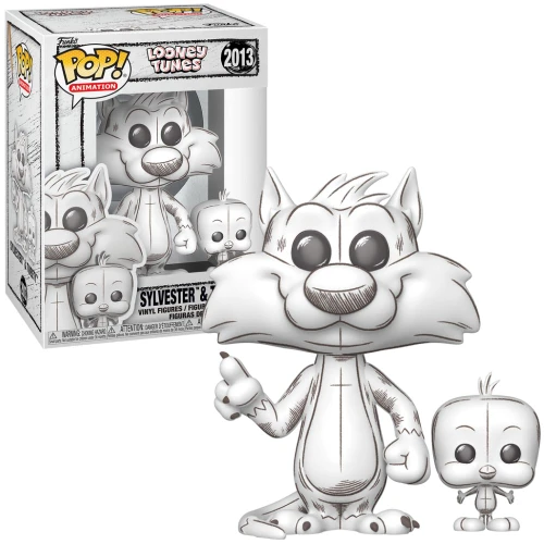 Pop! Looney Tunes: Sylvester and Tweety (Sketched)
