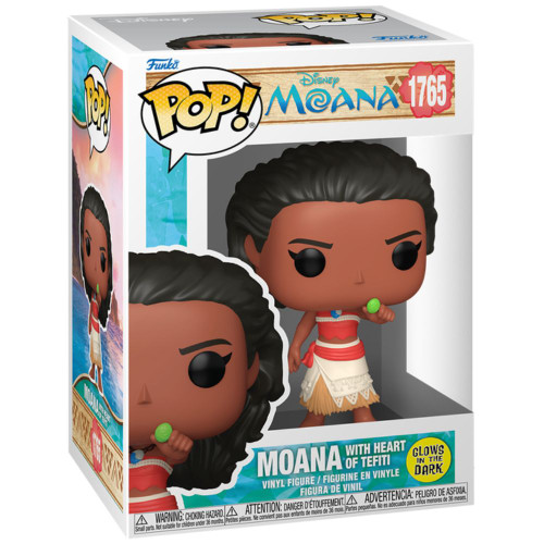 Pop! Disney: Moana - Moana With The Heart Of Te Fiti (Glow)