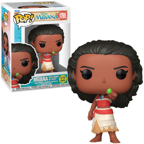Pop! Disney: Moana - Moana With The Heart Of Te Fiti (Glow)
