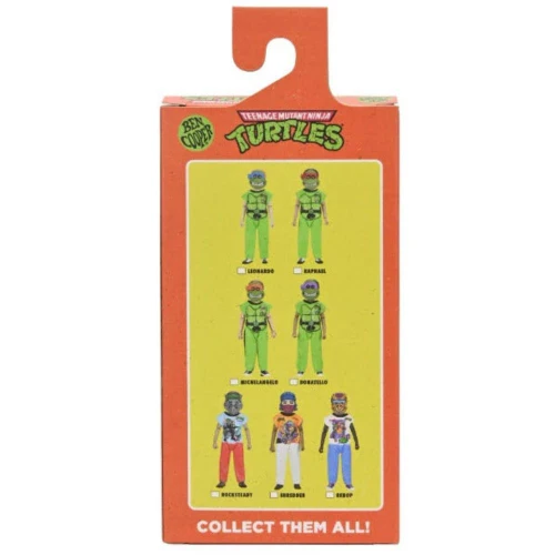Michelangelo Teenage Mutant Ninja Turtles Ben Cooper Costume 6-Inch Clothed Action Figure by NECA 