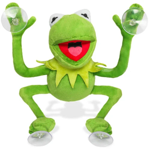 Kermit The Frog Plush Window Clinger 