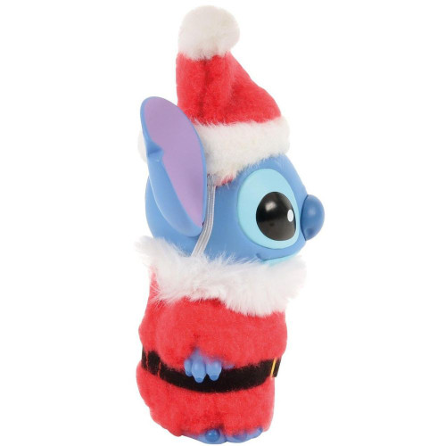 Santa Stitch Flocked Figure 