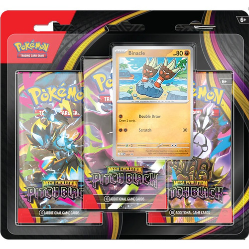 Pokemon Mega Evolutions - Pitch Black 3-Pack