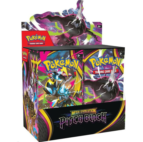 Pokemon Pitch Black Booster Display