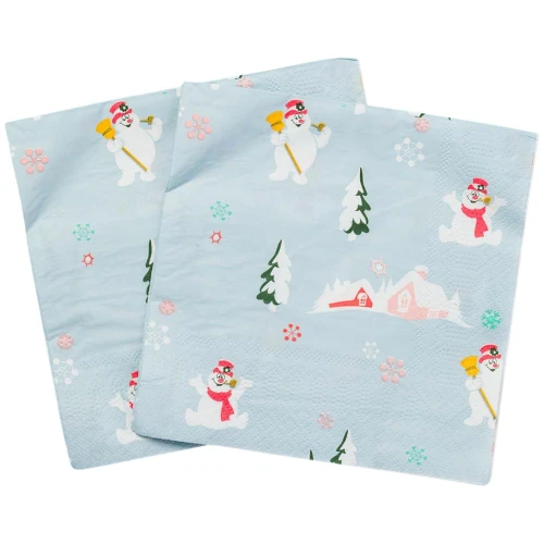 Frosty the Snowman 32ct Paper Napkin and Plate Party Pack