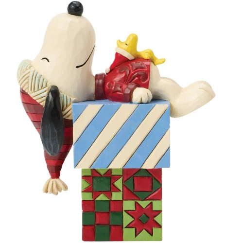 Snoopy and Woodstock Gifts Figure by Jim Shore