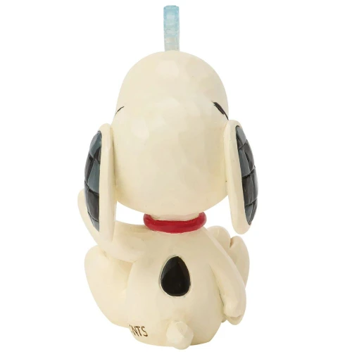 Rear View - Snoopy Snowflake on Nose Figure 