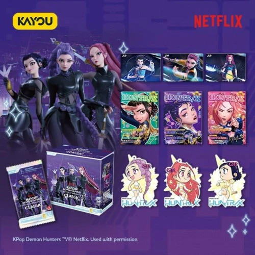 Kayou K-Pop Demon Hunters World Tour Cards Classic Booster pack  