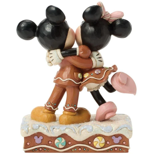 Mickey and Minnie Gingerbread Figure by Jim Shore